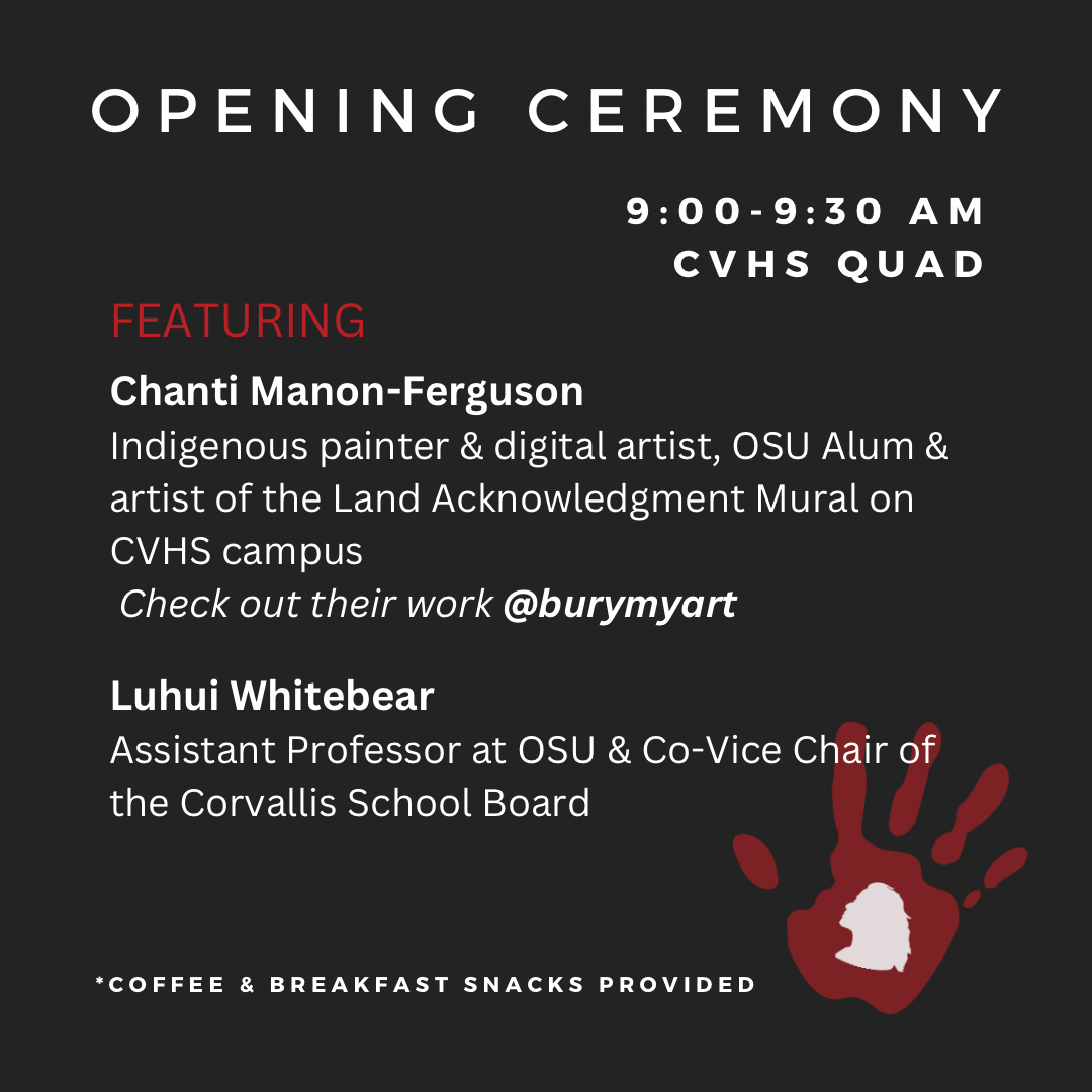 Opening ceremony — featuring Chanti Manon-Ferguson and Luhui Whitebear